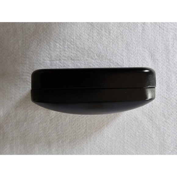 Coach New York Black Leather Hard Clam Shell Eyeglass Sunglass Case - Picture 5 of 9